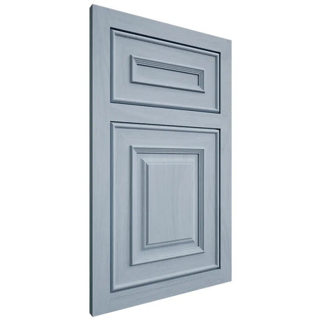 Shiloh Cabinetry Flush Inset Portland Poplar Plain Cut Sky Door