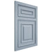 Shiloh Cabinetry Flush Inset Portland Poplar Plain Cut Sky Door