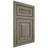 Shiloh Cabinetry Flush Inset Portland Poplar Plain Cut Sterling Door
