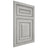 Shiloh Cabinetry Flush Inset Portland Poplar Plain Cut Stratus Door