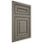 Shiloh Cabinetry Flush Inset Portland Poplar Plain Cut Thyme Door