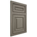 Shiloh Cabinetry Flush Inset Portland Poplar Plain Cut Thyme Door