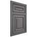 Shiloh Cabinetry Flush Inset Portland Red Oak Plain Cut Cadet Door