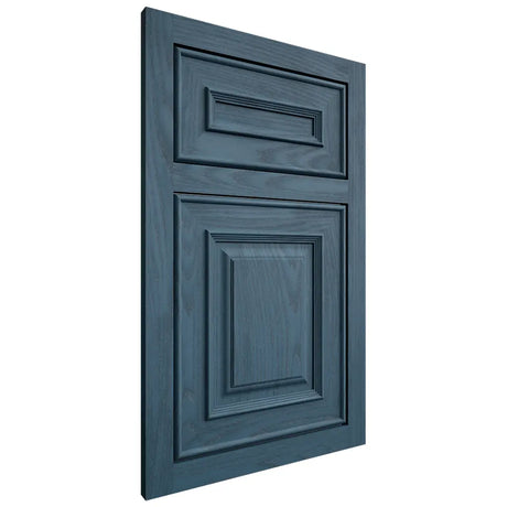 Shiloh Cabinetry Flush Inset Portland Red Oak Plain Cut Hudson Door