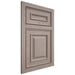 Shiloh Cabinetry Flush Inset Portland Red Oak Plain Cut Sterling Door