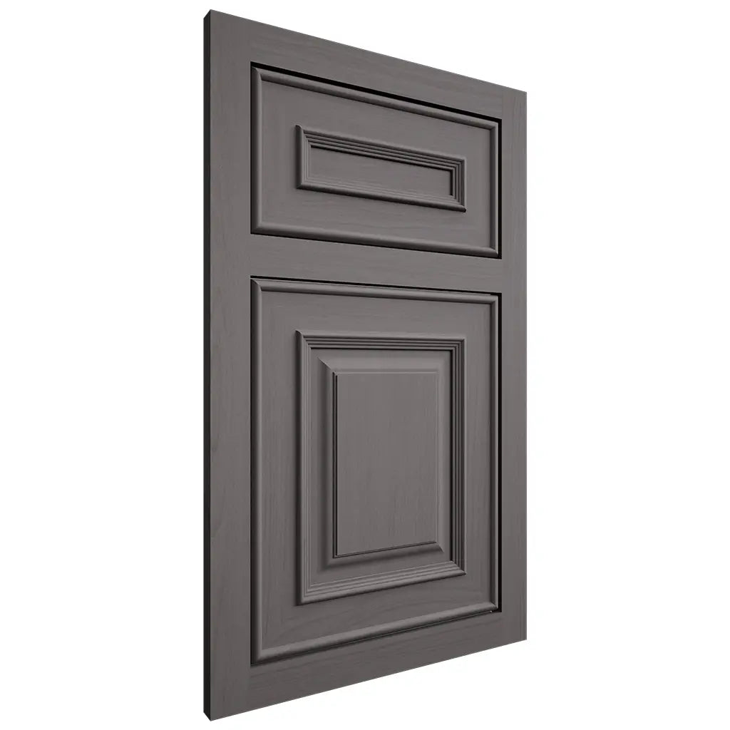Shiloh Cabinetry Flush Inset Portland Walnut Plain Cut Cadet Door