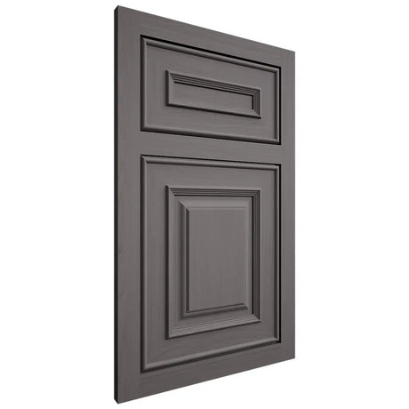 Shiloh Cabinetry Flush Inset Portland Walnut Plain Cut Cadet Door