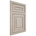 Shiloh Cabinetry Flush Inset Portland Walnut Plain Cut Seagull Door