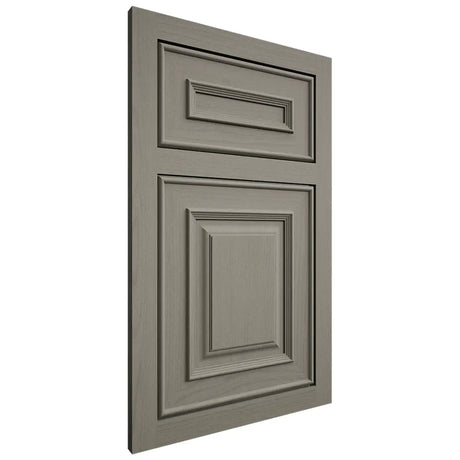 Shiloh Cabinetry Flush Inset Portland Walnut Plain Cut Thyme Door
