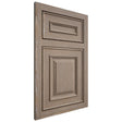 Shiloh Cabinetry Flush Inset Portland White Oak Plain Cut Almond Door