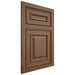 Shiloh Cabinetry Flush Inset Portland White Oak Plain Cut Autumn Door