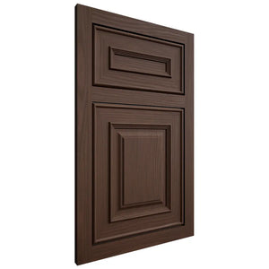 Shiloh Cabinetry Flush Inset Portland White Oak Plain Cut Braun Door