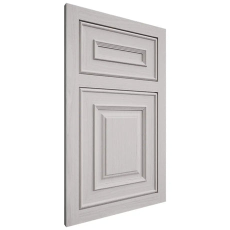 Shiloh Cabinetry Flush Inset Portland White Oak Plain Cut Cotton Door