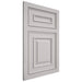 Shiloh Cabinetry Flush Inset Portland White Oak Plain Cut Cotton Door