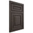 Shiloh Cabinetry Flush Inset Portland White Oak Plain Cut Creekside Door