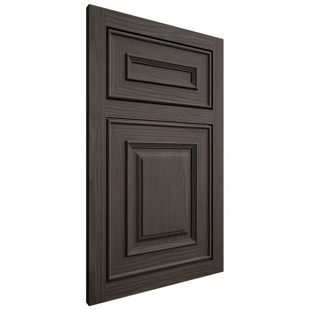 Shiloh Cabinetry Flush Inset Portland White Oak Plain Cut Creekside Door