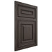 Shiloh Cabinetry Flush Inset Portland White Oak Plain Cut Creekside Door