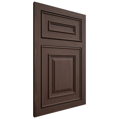 Shiloh Cabinetry Flush Inset Portland White Oak Plain Cut Dusk Door