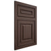 Shiloh Cabinetry Flush Inset Portland White Oak Plain Cut Dusk Door