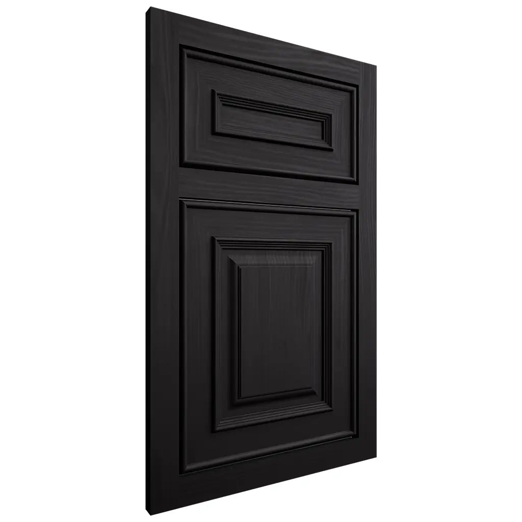 Shiloh Cabinetry Flush Inset Portland White Oak Plain Cut Espresso Door