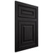 Shiloh Cabinetry Flush Inset Portland White Oak Plain Cut Espresso Door