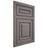 Shiloh Cabinetry Flush Inset Portland White Oak Plain Cut Flagstone Door