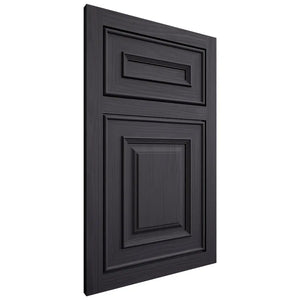 Shiloh Cabinetry Flush Inset Portland White Oak Plain Cut Harbor Door