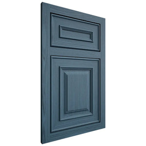 Shiloh Cabinetry Flush Inset Portland White Oak Plain Cut Hudson Door