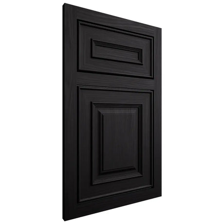 Shiloh Cabinetry Flush Inset Portland White Oak Plain Cut Ink Door