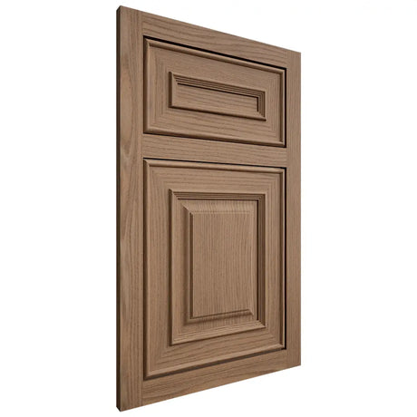 Shiloh Cabinetry Flush Inset Portland White Oak Plain Cut Medium Door