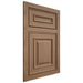 Shiloh Cabinetry Flush Inset Portland White Oak Plain Cut Medium Door