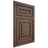 Shiloh Cabinetry Flush Inset Portland White Oak Plain Cut Mineral Door