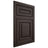 Shiloh Cabinetry Flush Inset Portland White Oak Plain Cut Morel Door