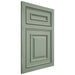 Shiloh Cabinetry Flush Inset Portland White Oak Plain Cut Moss Door