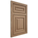 Shiloh Cabinetry Flush Inset Portland White Oak Plain Cut Natural Door