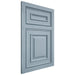 Shiloh Cabinetry Flush Inset Portland White Oak Plain Cut Sky Door