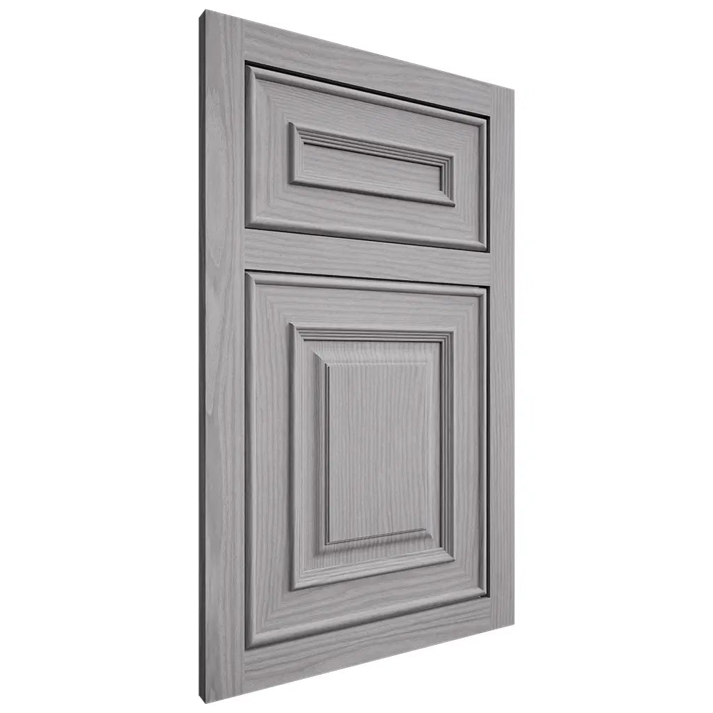 Shiloh Cabinetry Flush Inset Portland White Oak Plain Cut Stratus Door