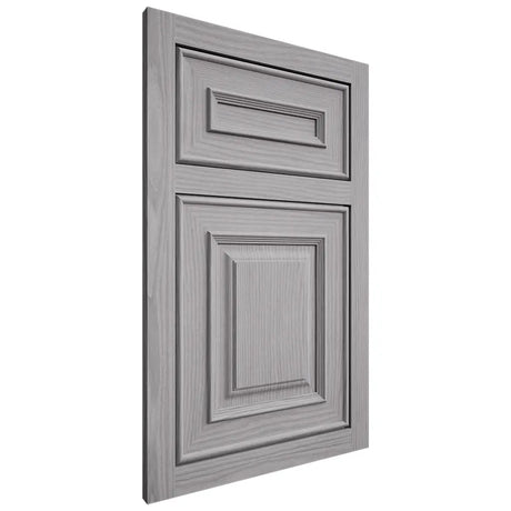 Shiloh Cabinetry Flush Inset Portland White Oak Plain Cut Stratus Door