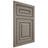 Shiloh Cabinetry Flush Inset Portland White Oak Plain Cut Thyme Door