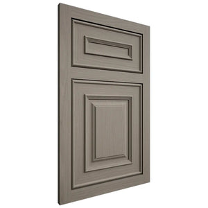Shiloh Cabinetry Flush Inset Portland White Oak Plain Cut Thyme Door