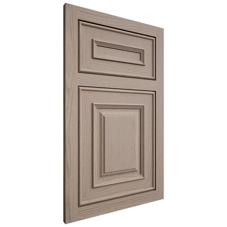 Shiloh Cabinetry Flush Inset Portland White Oak Plain Cut Whitewash Door
