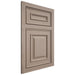 Shiloh Cabinetry Flush Inset Portland White Oak Plain Cut Whitewash Door