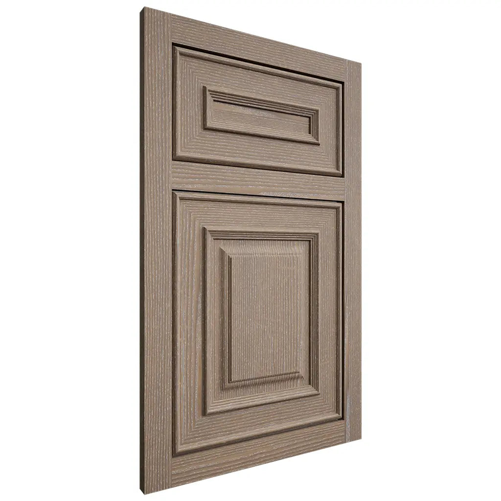 Shiloh Cabinetry Flush Inset Portland White Oak Quarter Sawn Almond Door