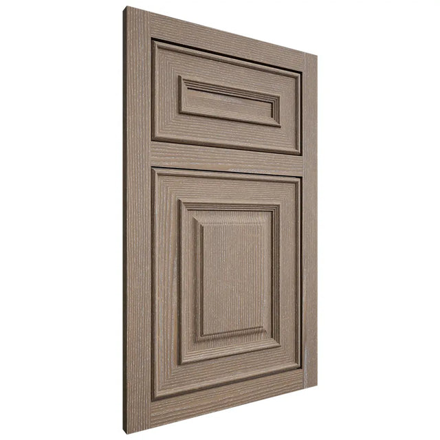 Shiloh Cabinetry Flush Inset Portland White Oak Quarter Sawn Almond Door