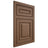 Shiloh Cabinetry Flush Inset Portland White Oak Quarter Sawn Autumn Door