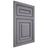 Shiloh Cabinetry Flush Inset Portland White Oak Quarter Sawn Cadet Door