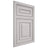 Shiloh Cabinetry Flush Inset Portland White Oak Quarter Sawn Cotton Door