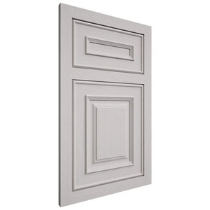 Shiloh Cabinetry Flush Inset Portland White Oak Quarter Sawn Cotton Door