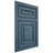 Shiloh Cabinetry Flush Inset Portland White Oak Quarter Sawn Hudson Door