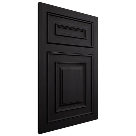 Shiloh Cabinetry Flush Inset Portland White Oak Quarter Sawn Ink Door